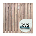 Houten Schutting – My Schutting Naaldhout – Groen Geïmpregneerd – Recht – 180x180 cm
