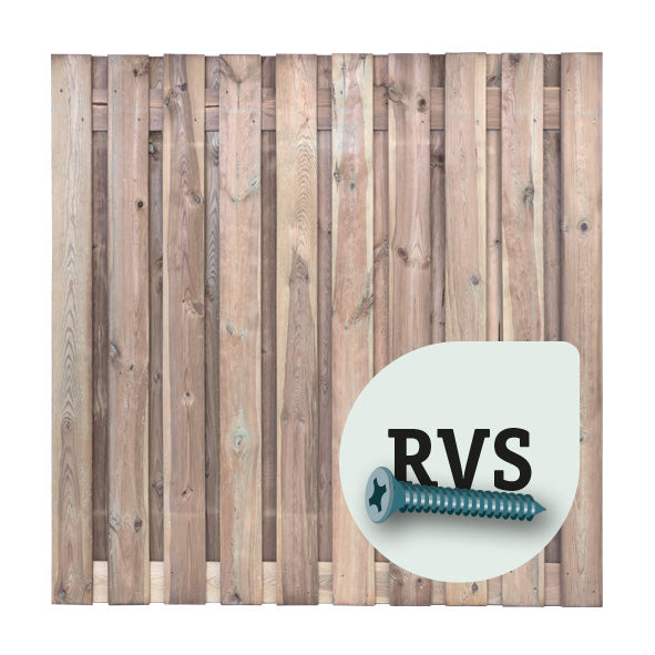 Houten Schutting – My Schutting Naaldhout – Groen Geïmpregneerd – Recht – 180x180 cm