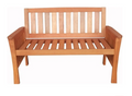 Kensington Tuinbank Hardhout 125cm