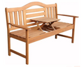 Nevada Tuinbank met Tafeltje 150cm Hardhout