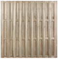 Houten Schutting - Budget - Grenen - Groen Geïmpregneerd - Recht - 180x180cm