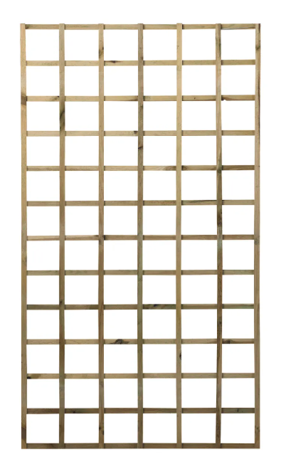 Trellis - Hout - Groen - 100x180cm