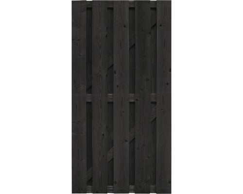 Tuinpoort Robusto - Zwart - 90x180cm