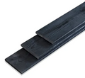 Schuttingplank - Zwart - 1,6x14x180cm